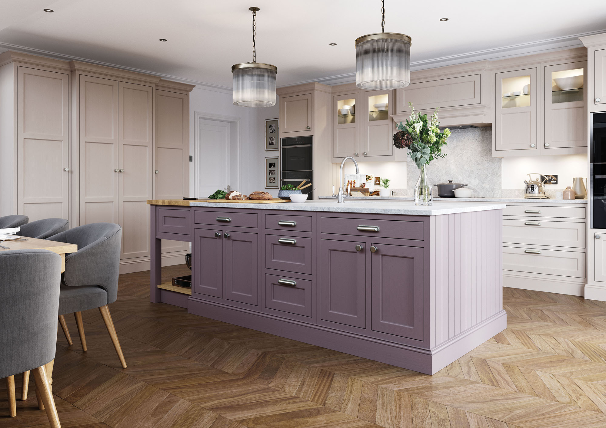 Belgravia Lavendar Gray and Cashmere_Cameo 1_RGB