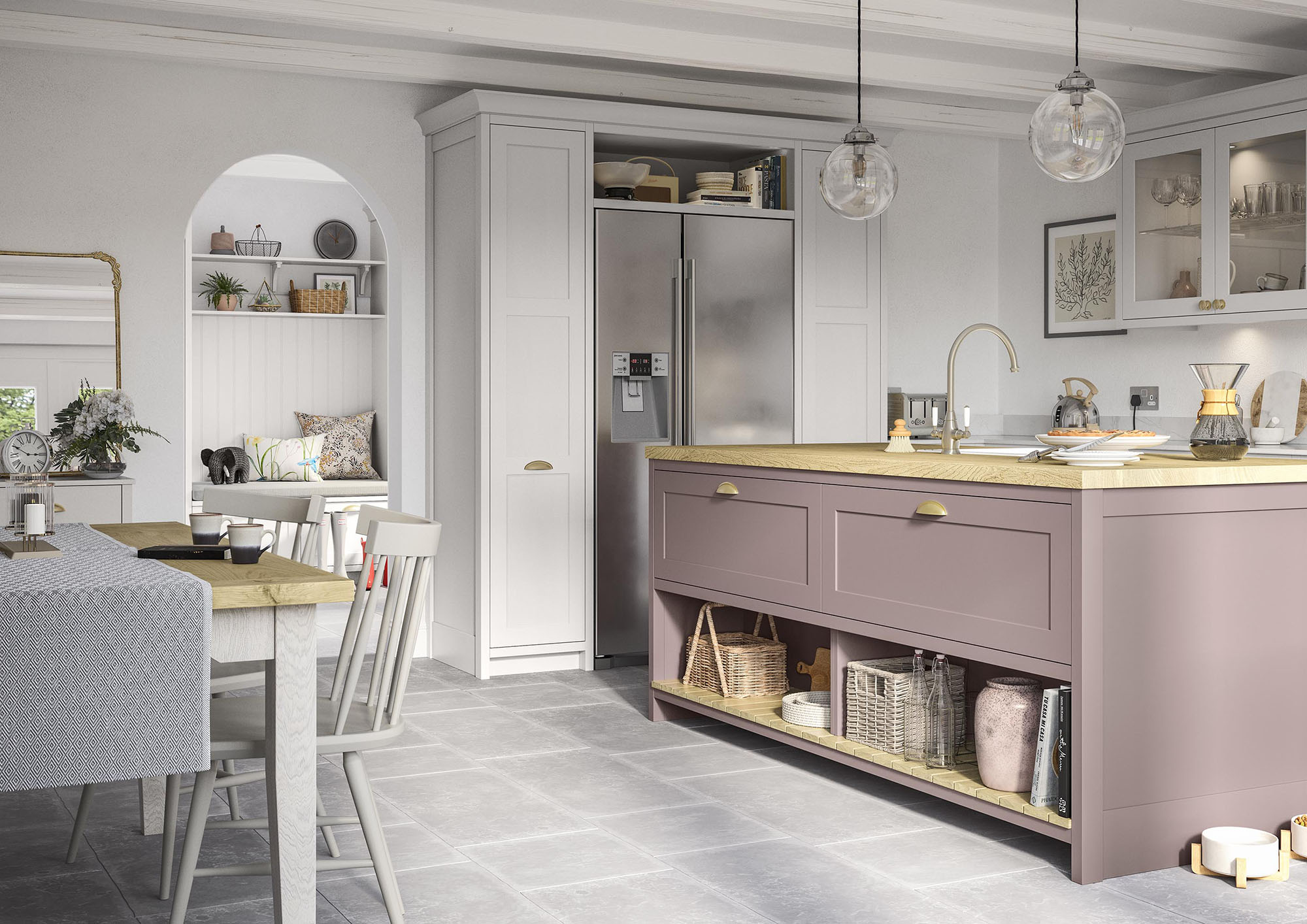 Clifden Vintage Pink and Light Grey_Cameo 1_RGB
