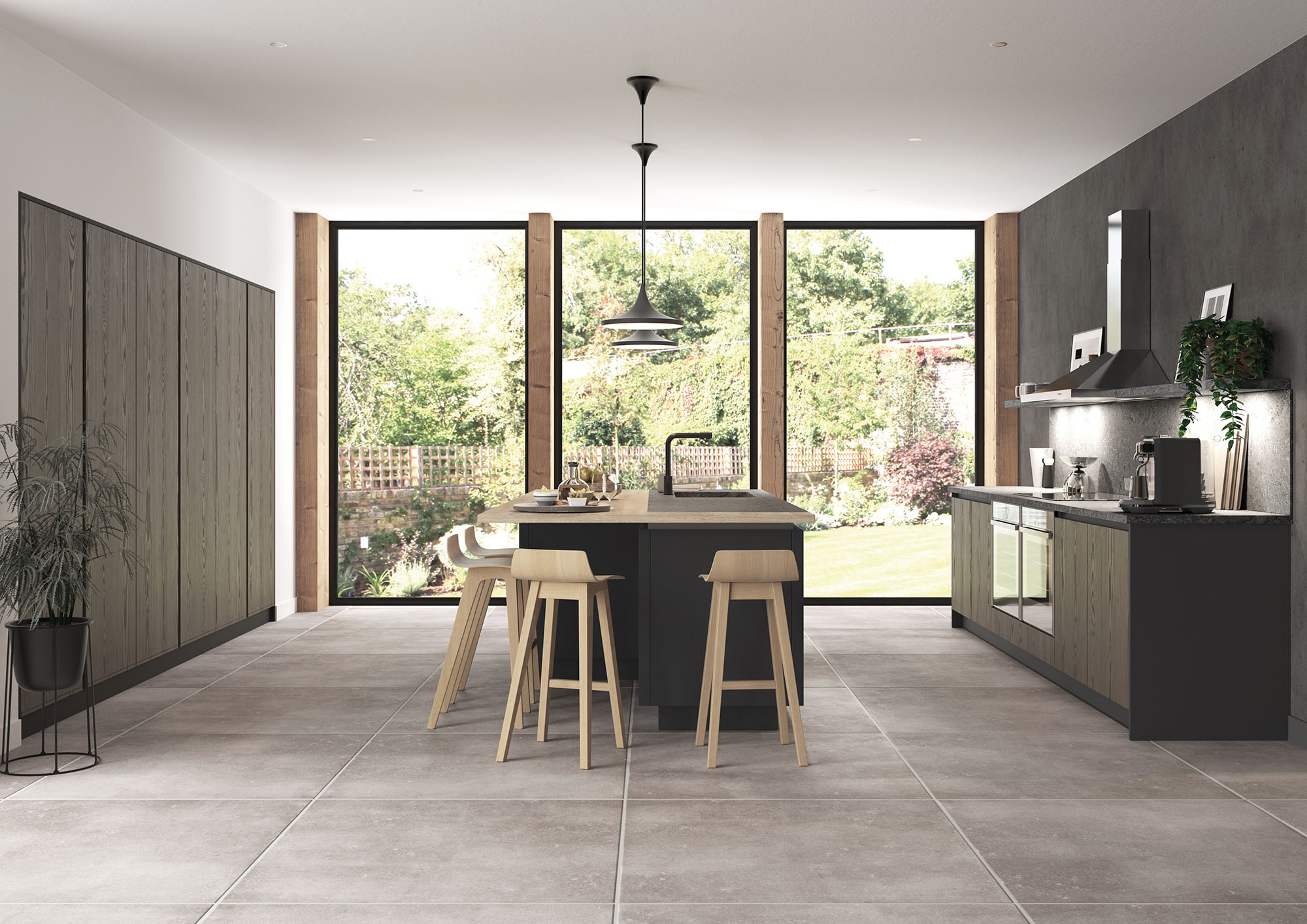 Kelso Truffle Grey and Zola Matte Graphite_Main Shot_RGB